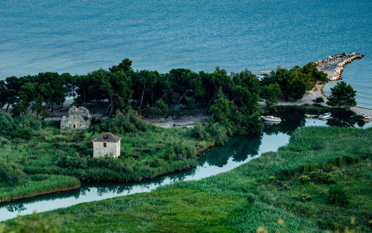 Močvirje Pantan in plaža Pantantest