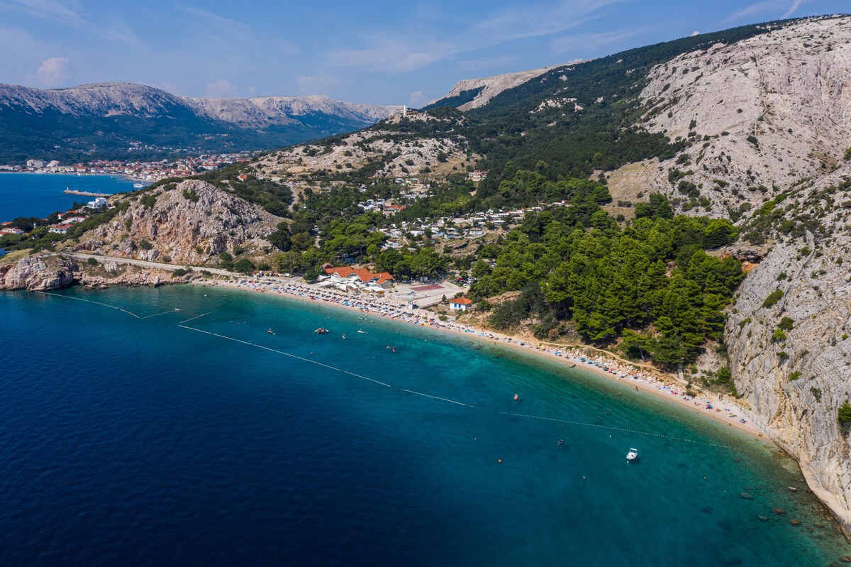 Baška, južna zvezda otoka Krkatest